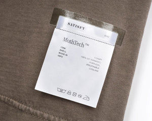 Satisfy MothTech Tee Aged Brown - achilles heel