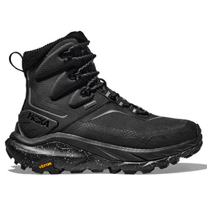 Hoka Men's Kaha 2 Frost GORE-TEX Walking Boots Black / Black - achilles heel