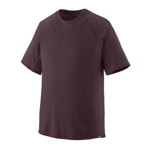 Patagonia Men's Capilene Cool Trail Tee Obsidian Plum - achilles heel