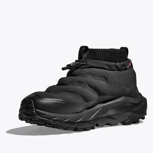 Hoka Women's Kaha 2 Frost Moc GORE-TEX Walking Boots Black / Black - achilles heel