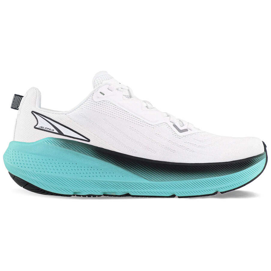 Altra Women's FWD VIA Running Shoes White / Green - Achilles Heel