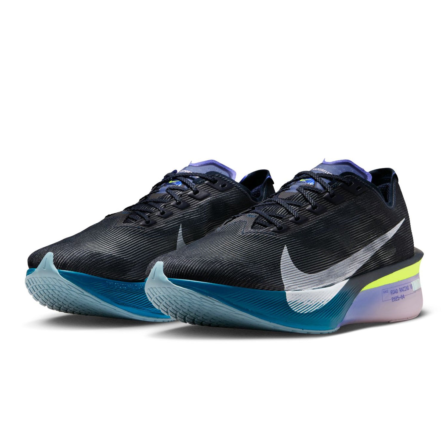 Men's Vaporfly 4 Running Shoes Obsidian / White / Persian Violet