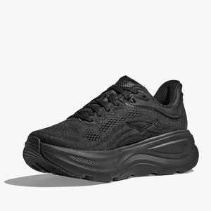 Hoka Men's Bondi 9 Running Shoes Black / Black - achilles heel