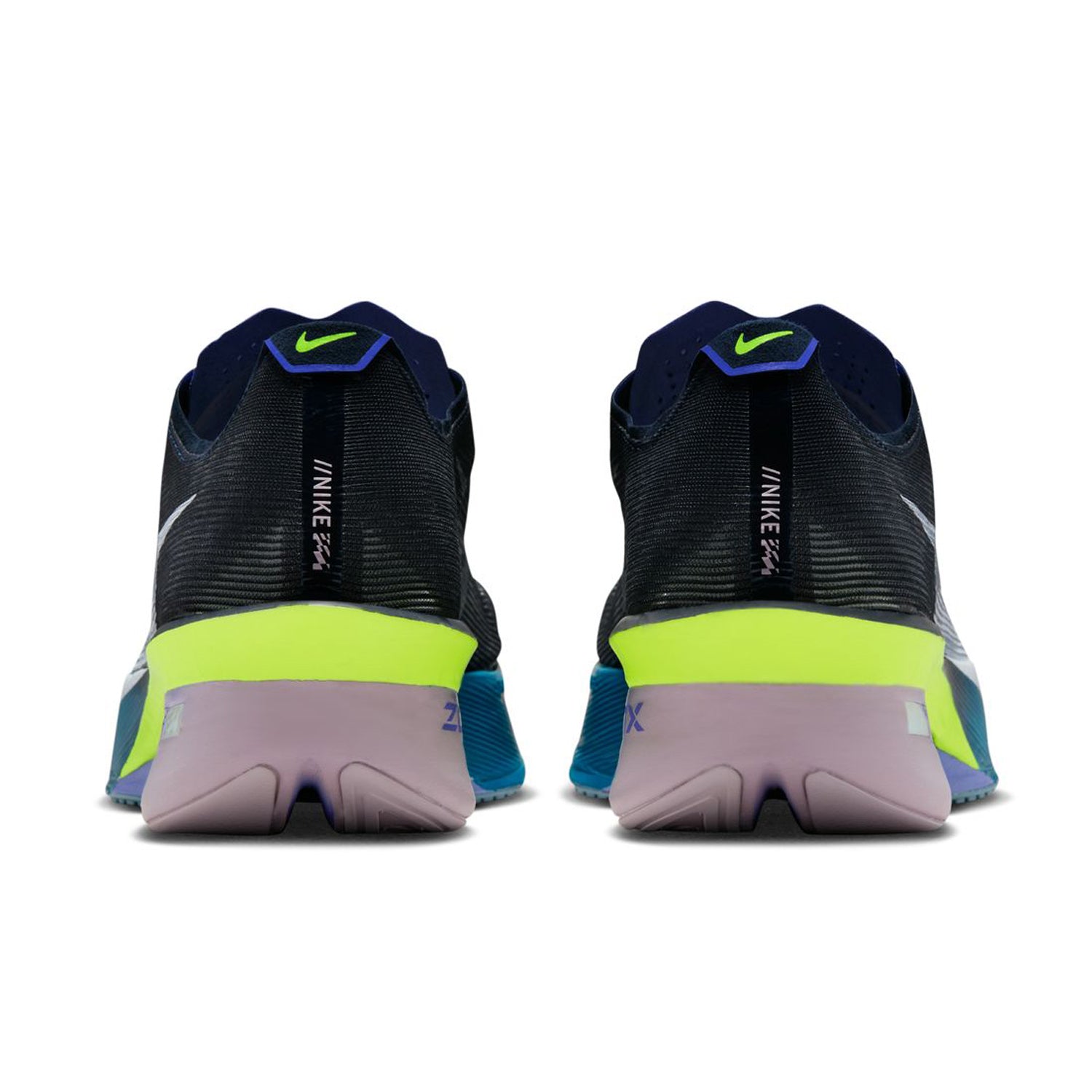 Men's Vaporfly 4 Running Shoes Obsidian / White / Persian Violet