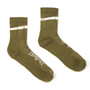 Satisfy Merino Tube Socks Oasis Tie-Dye - achilles heel