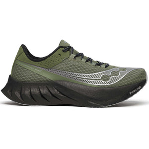 Saucony Men's Endorphin Pro 4 Running Shoes Olivine / Black - achilles heel