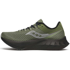 Saucony Men's Endorphin Pro 4 Running Shoes Olivine / Black - achilles heel