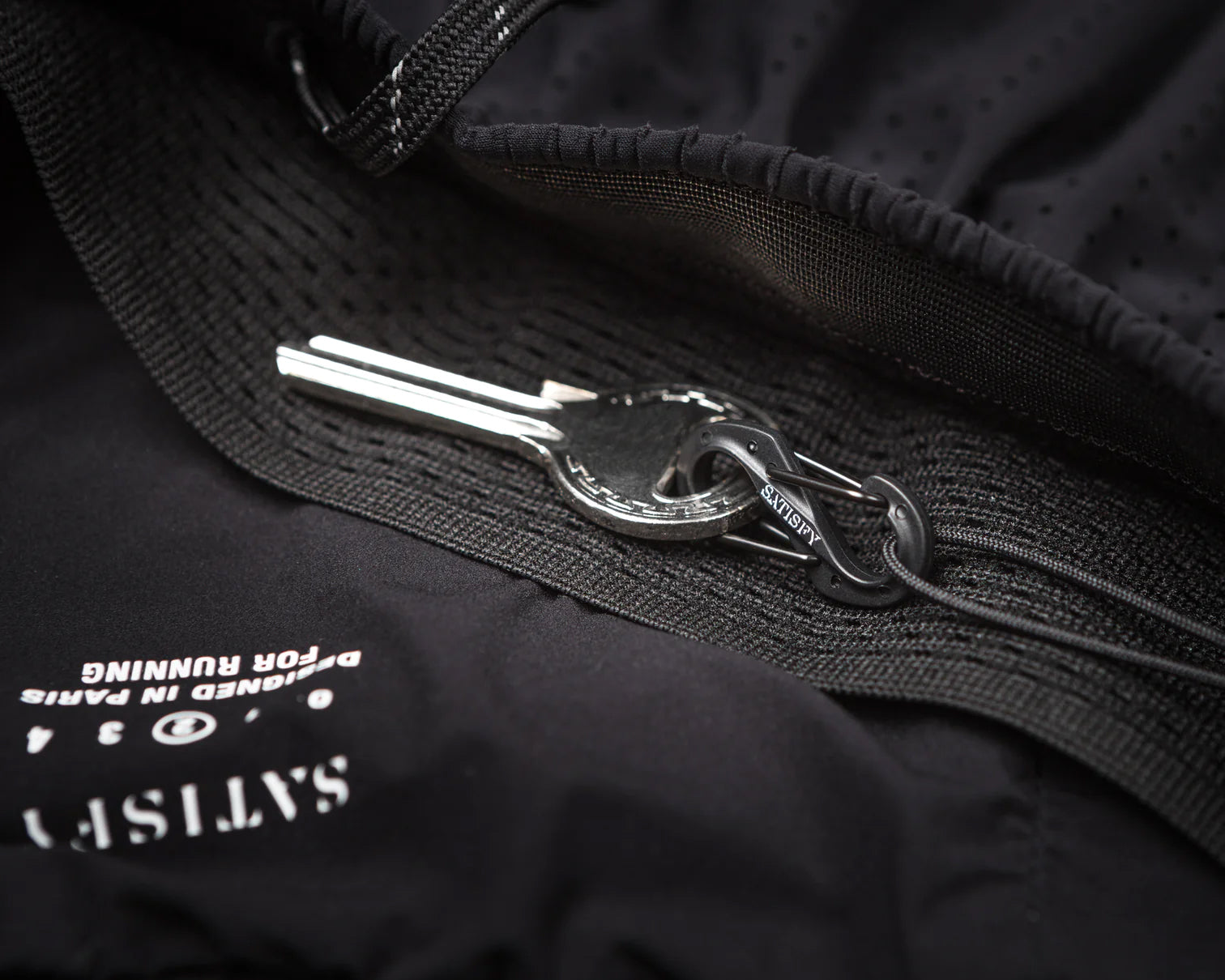 Satisfy Space‑O 5 Inch Distance Shorts Black - Achilles Heel