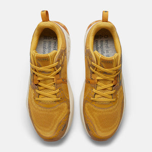 New Balance Men's Fresh Foam X Hierro v8 Trail Running Shoes Butterscotch / Ginger Lemon / Deep Sea - achilles heel