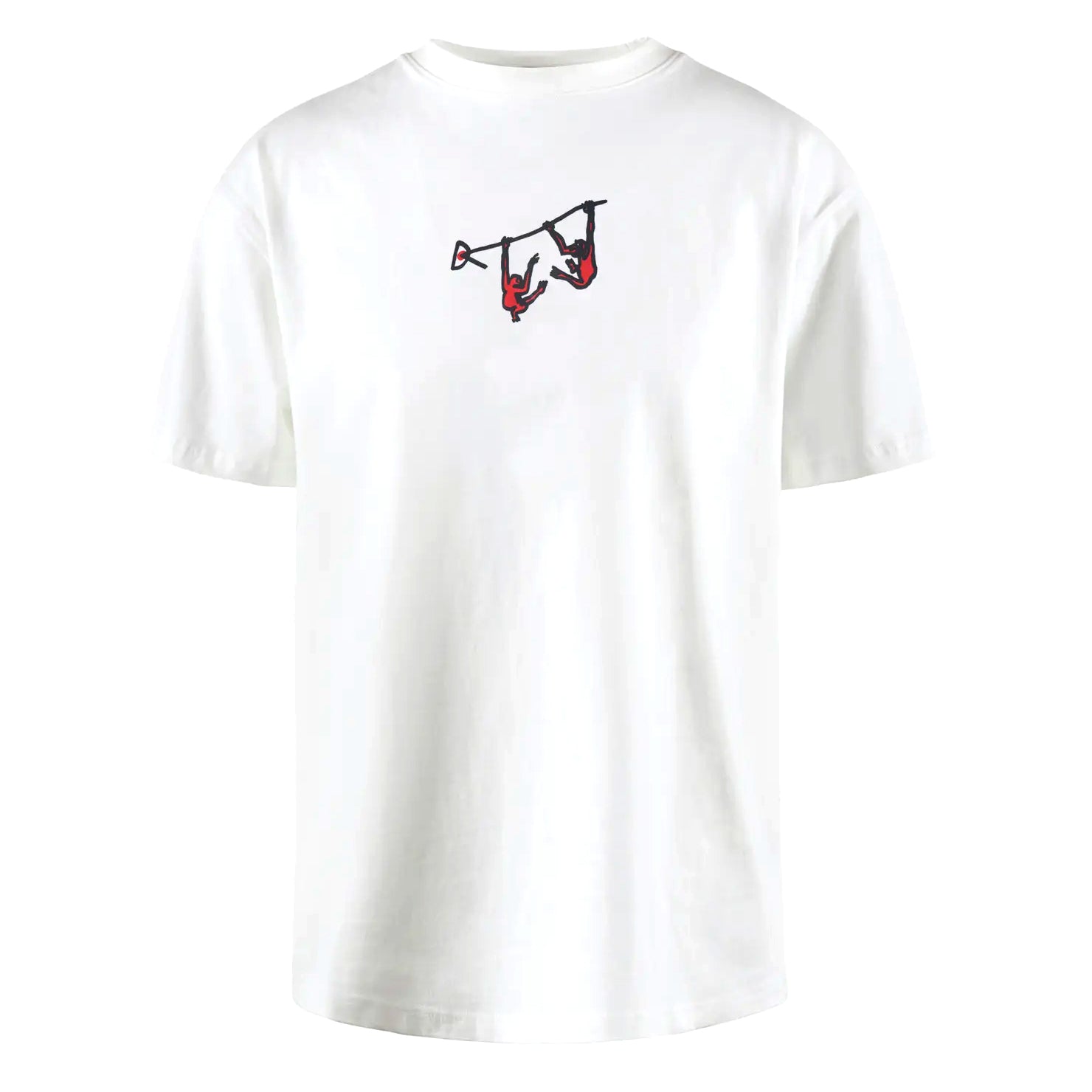 Men's California Cotton Tee Monkey Mind Bone - Achilles Heel