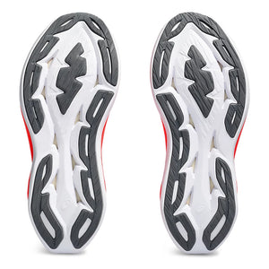 Asics Superblast Running Shoes White / Sunrise Red - achilles heel