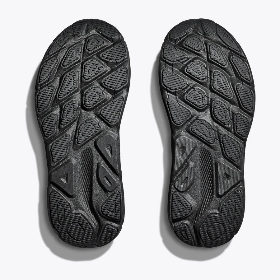 Hoka Men's Clifton 9 GORE-TEX Running Shoes Black / Black - achilles heel