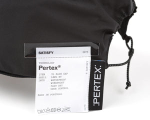 Satisfy Pertex 3L Trail Cap Black - achilles heel