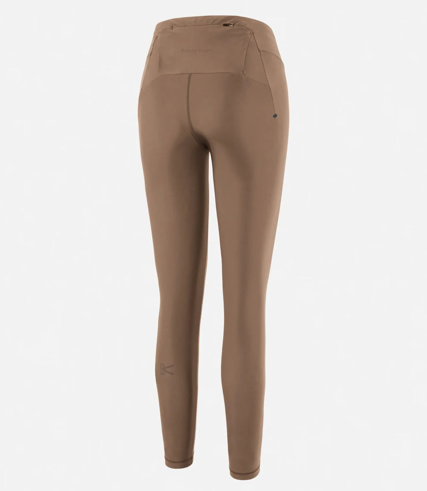 District Vision Women's Recycled Pocketed Long Tights Silt - achilles heel