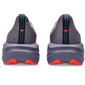Asics Men's Novablast 5 Running Shoes Greyish Purple / Coral Reef - achilles heel
