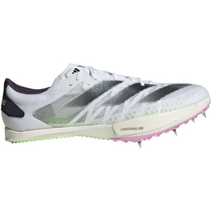 adidas Adizero Ambition Running Spikes Cloud White / Core Black / Green Spark - achilles heel