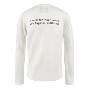 District Vision Men's Hemp Long Sleeve White - achilles heel