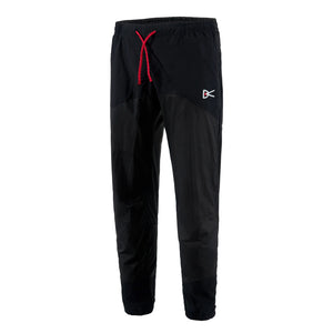 District Vision Men's DWR Paneled Track Pants Black - achilles heel