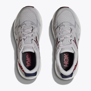 Hoka Clifton L Embroidery Shoes Lunar Rock / Cabernet - achilles heel