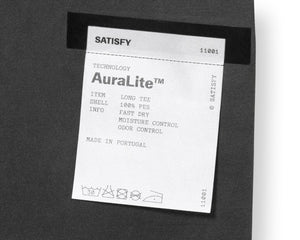 Satisfy Auralite Top Pigment Black v2 - achilles heel