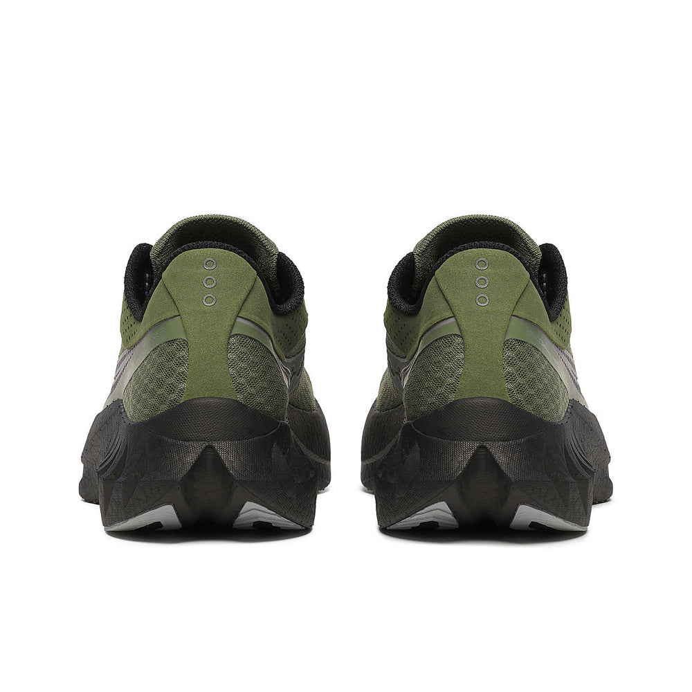 Saucony Men's Endorphin Pro 4 Running Shoes Olivine / Black - achilles heel
