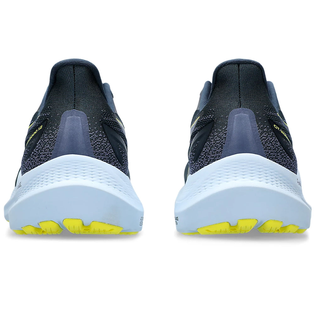 Asics Men's GT-2000 12 Running Shoes French Blue / Bright Yellow - Achilles Heel