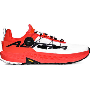 Altra Women's Timp 5 BOA Trail Running Shoes White / Coral - achilles heel