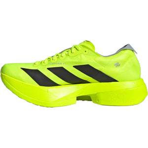 adidas Mens's Adizero Adios Pro 4 Running Shoes Lucid Lemon / Core Black / Halo Silver - achilles heel