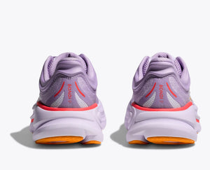 Hoka Women's Bondi 9 Running Shoes Aster Flower / Starlight Glow - achilles heel