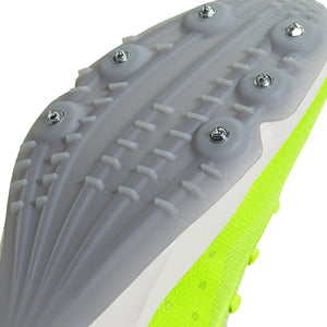 adidas Distancestar Running Spikes Lucid Lemon / Core Black / Halo Silver - achilles heel