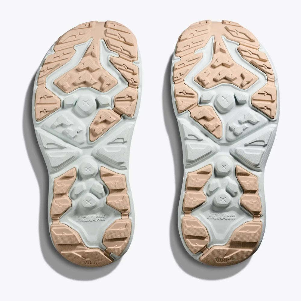 Hoka Women's Hopara 2 Sandal Alabaster / Snow Melt - achilles heel