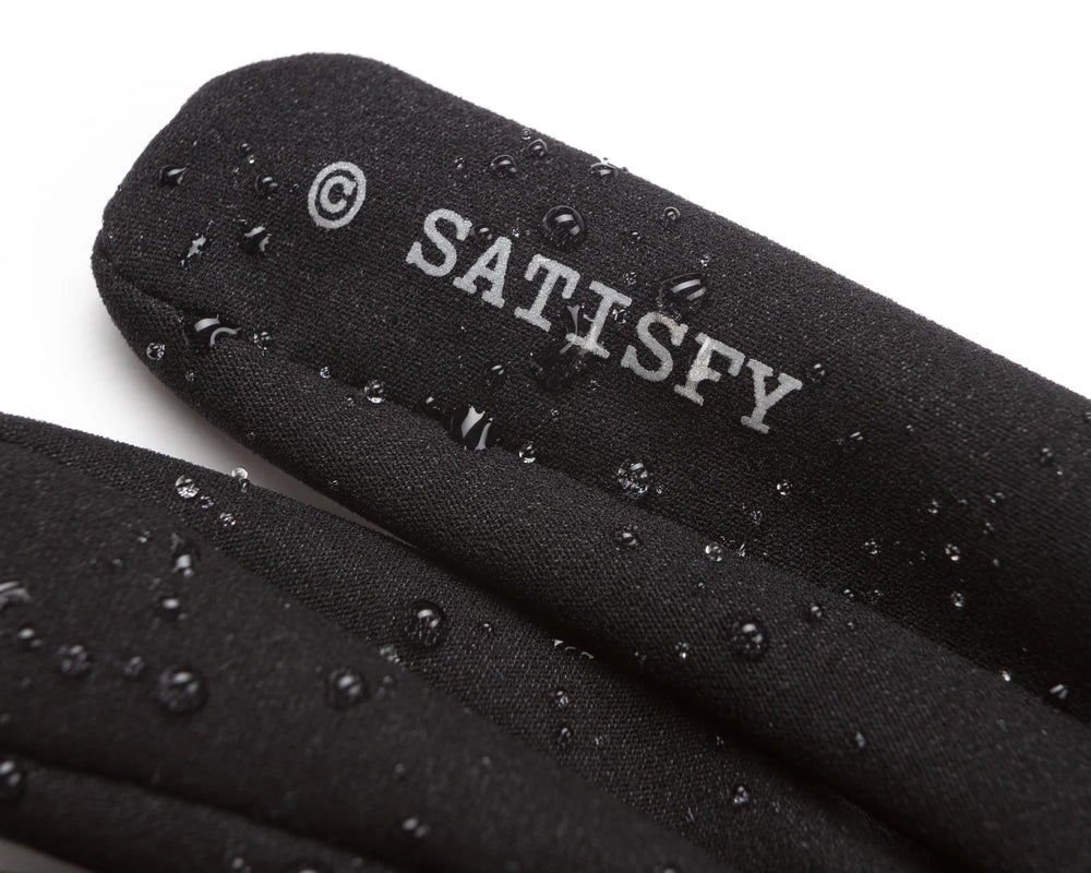 Satisfy Justice CoffeeThermal Gloves Black - achilles heel
