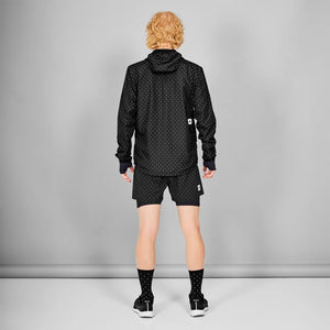 SAYSKY Men's Reflective Polka Blaze Jacket Black - achilles heel