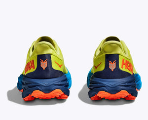 Hoka Men's Speedgoat 5 Trail Running Shoes Citrus Glow / Evening Primrose - achilles heel