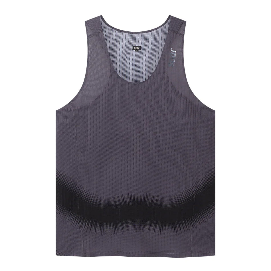 Soar Men's Race Vest Black / Grey - Achilles Heel