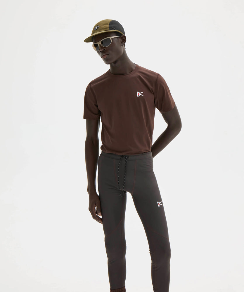 District Vision Men's Lightweight Tee Earth - achilles heel