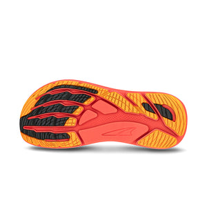 Altra Men's FWD VIA Running Shoes Black / Orange - achilles heel