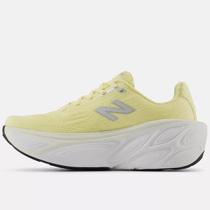 New Balance Women's X More v5 Running Shoes Parchment / Angora / Silver Metallic - achilles heel