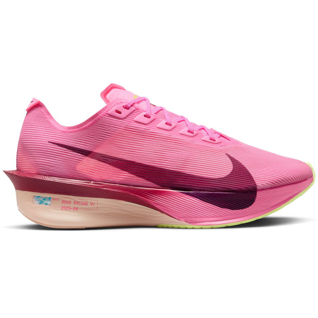 Women's Vaporfly 4 Running Shoes Pink Spell / Bordeaux / Hyper Pink