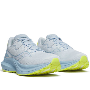 Saucony Women's Tempus 2 Running Shoes Ice / Primrose - achilles heel