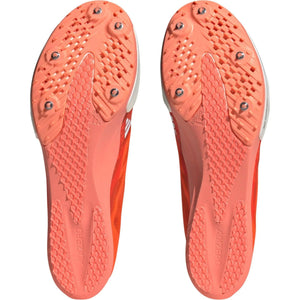 adidas Adizero Ambition Running Spikes Solar Red / Zero Metallic / Coral Fusion - achilles heel
