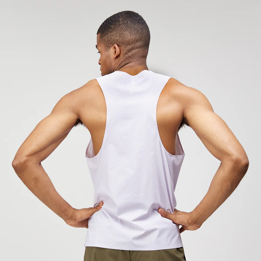 Bandit Men's Vento Performance Singlet Light Thistle - achilles heel