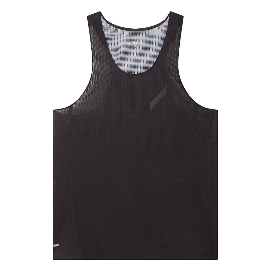 Soar Men's Race Vest Black - achilles heel
