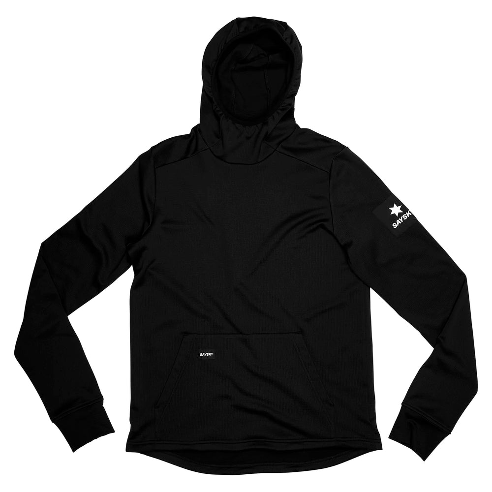 SAYSKY Men's Motion Fleece Hoodie Black - achilles heel