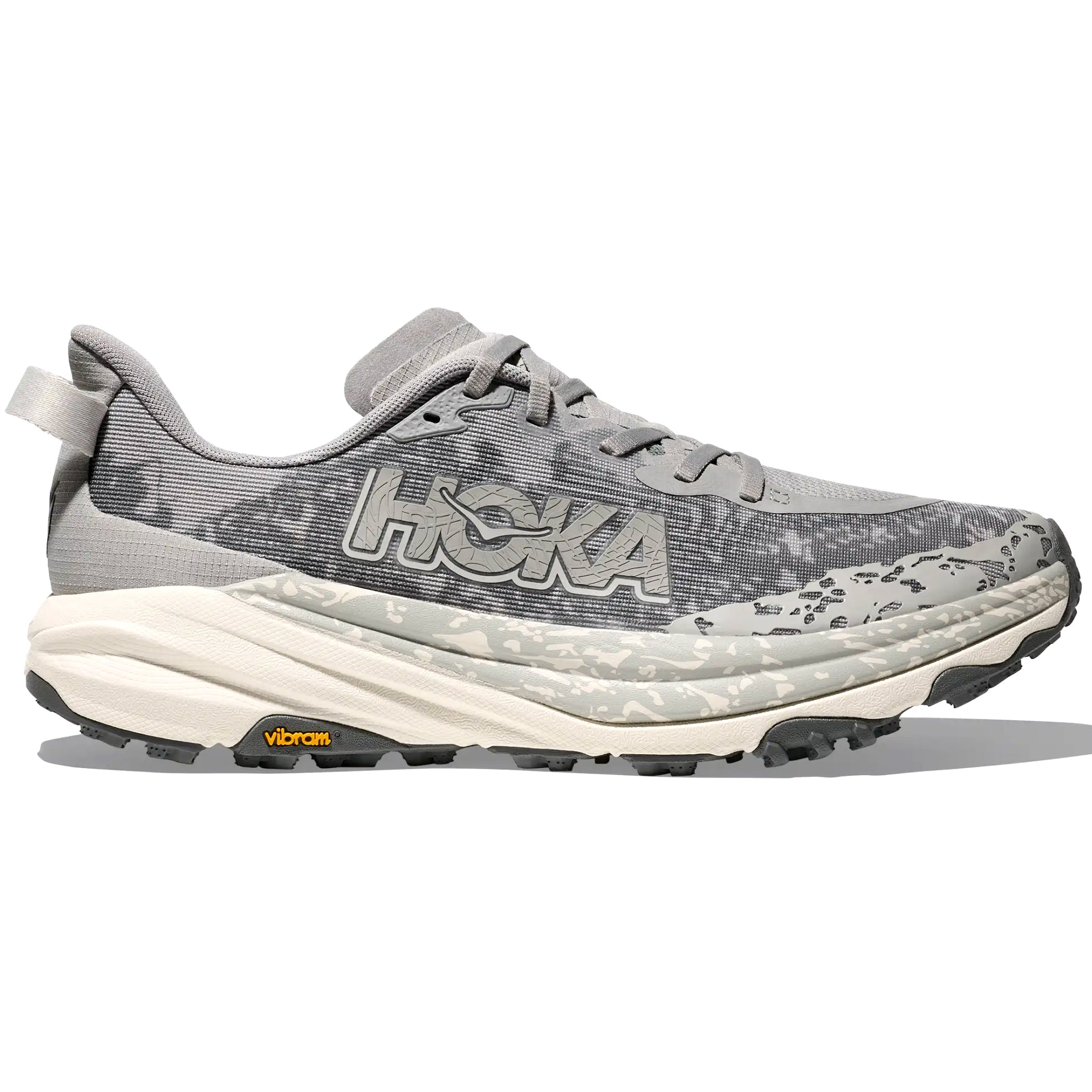 Men's Speedgoat 6 Trail Running Shoes Stellar Grey / Alabaster - Achilles Heel