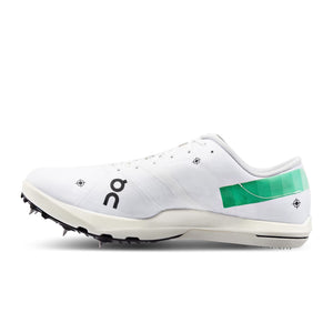 On Men's Cloudspike 10000m Undyed-White / Mint - achilles heel