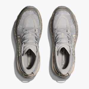 Hoka Women's Speedgoat 6 Trail Running Shoes Cosmic Grey / Alabaster - achilles heel