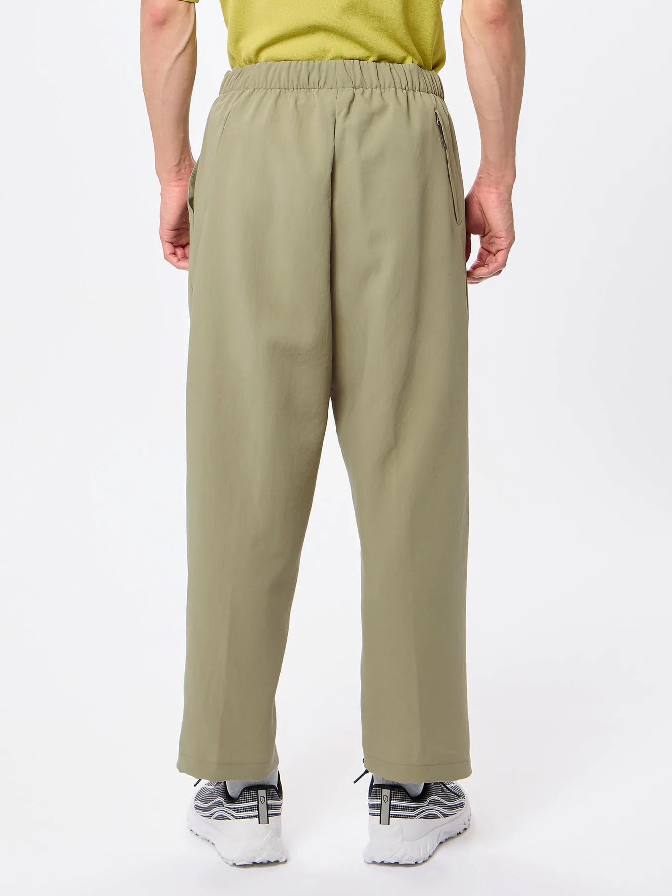 Men's Wide Ankle Easy Pants Black - Achilles Heel