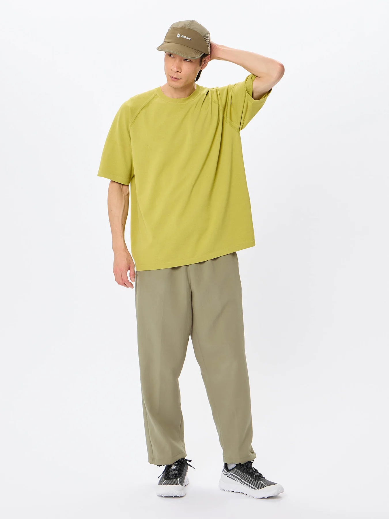 Goldwin Men's Wide Ankle Easy Pants Black - Achilles Heel