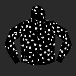 SAYSKY Men's Star Reflective Blaze Jacket Black - achilles heel